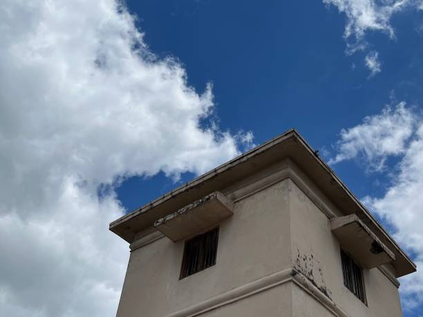 istock building with great clear skies 1483984778