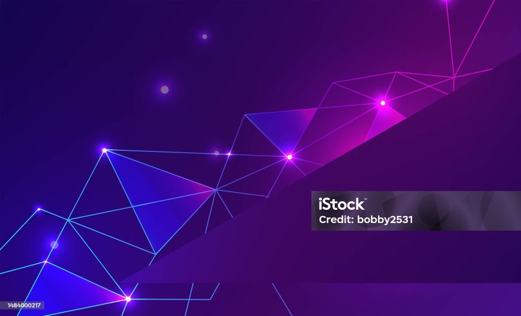 Abstract Tech Background Futuristic Technology Interface Stock ...