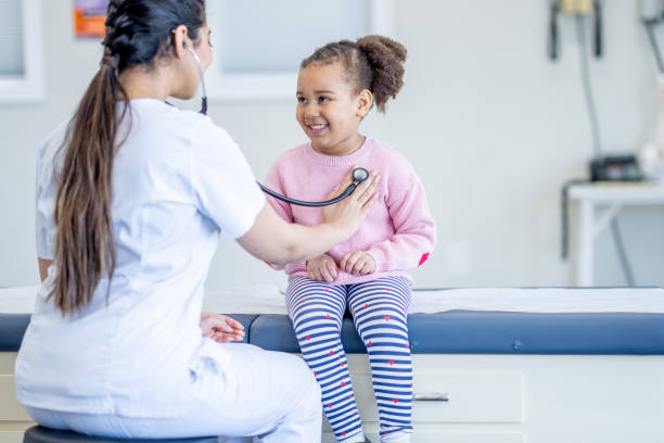 istock Young Girl at the Doctors 1484000298