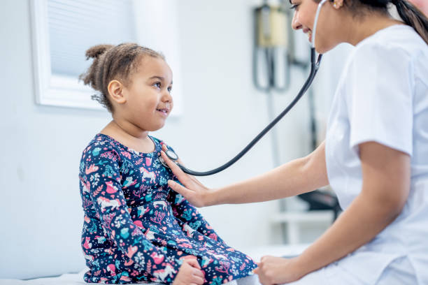 istock Young Girl at the Doctors 1484000309