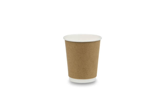 istock Coffee paper cup isolated on white background with clipping path. 1484010060