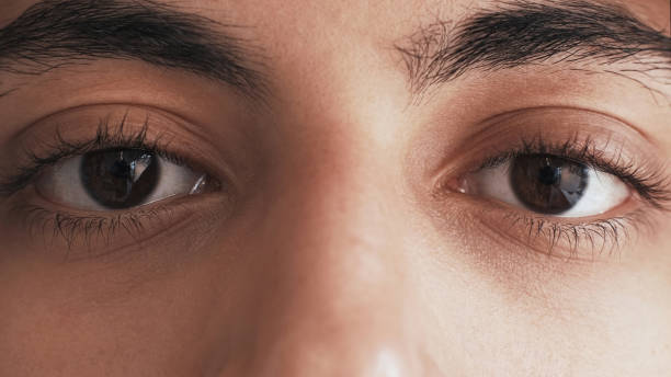 istock Human eyes vision correction closeup male face 1484018436