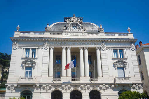 Chambre de Commerce et d'Industrie (Chamber of Commerce and Industry) in Nice, France.