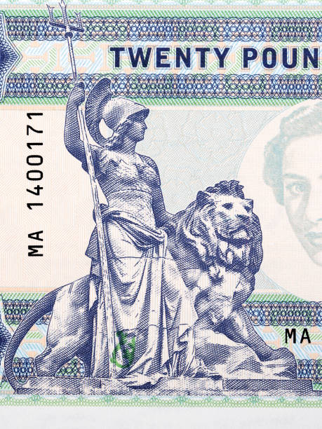 istock Britain with Lyon from English money 1484045986