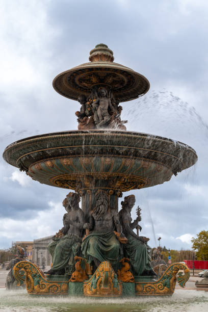 istock Fountain at Place de la Concorde, Paris 1484048051