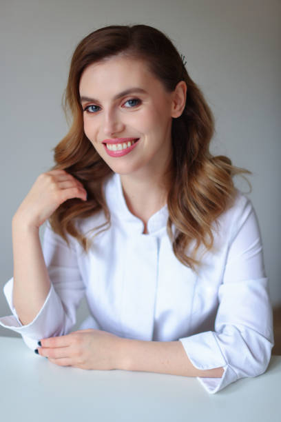 istock Woman doctor portrait 1484049278
