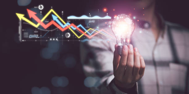 istock Concept of new ideas and innovation ,Connecting creativity with modern technology ,Finding new solutions to solve business problems ,artificial intelligence science and technology,Finding Creativity 1484052668