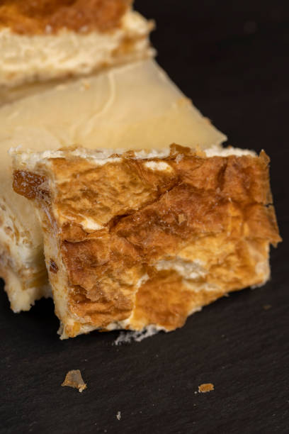 istock multi-layered cake using a large amount of sweet cream 1484056373