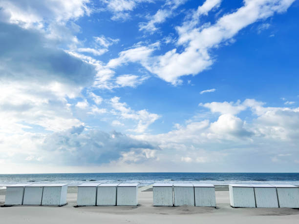 istock Beach cabins along the Belgian coast 1484060025