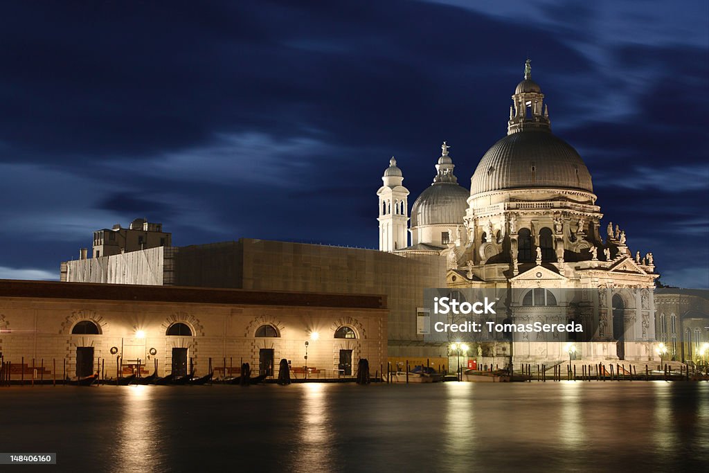 Santa Maria della Salute, Venice, Italy Architecture Stock Photo