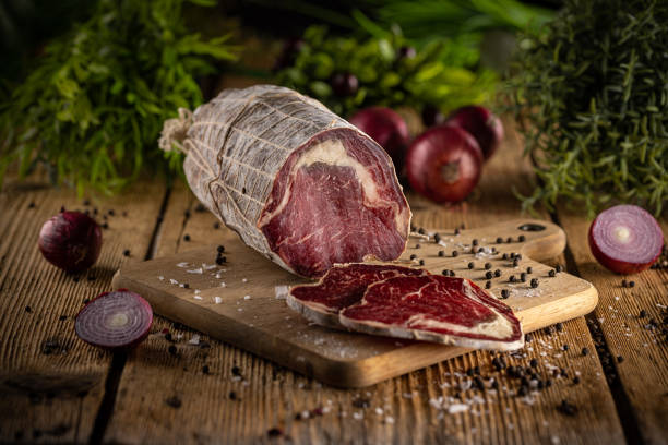 Coppa stagionata a secco - foto stock