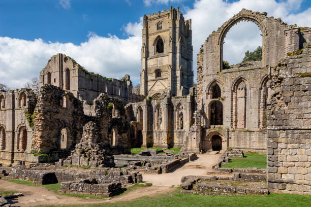 istock Fountains Abbey - Yorkshire - United Kingdom 1484093371