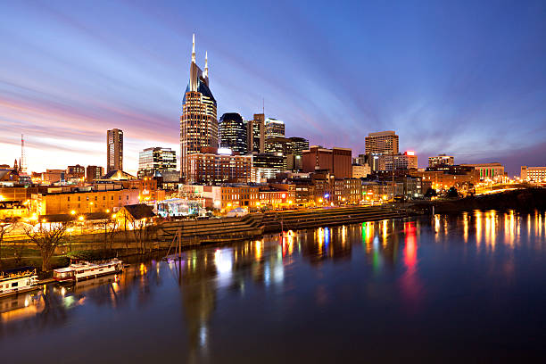 istock Nashville skyline at twilight 148409391
