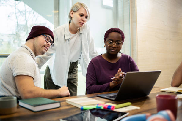 istock Diverse business team on the meeting 1484102032