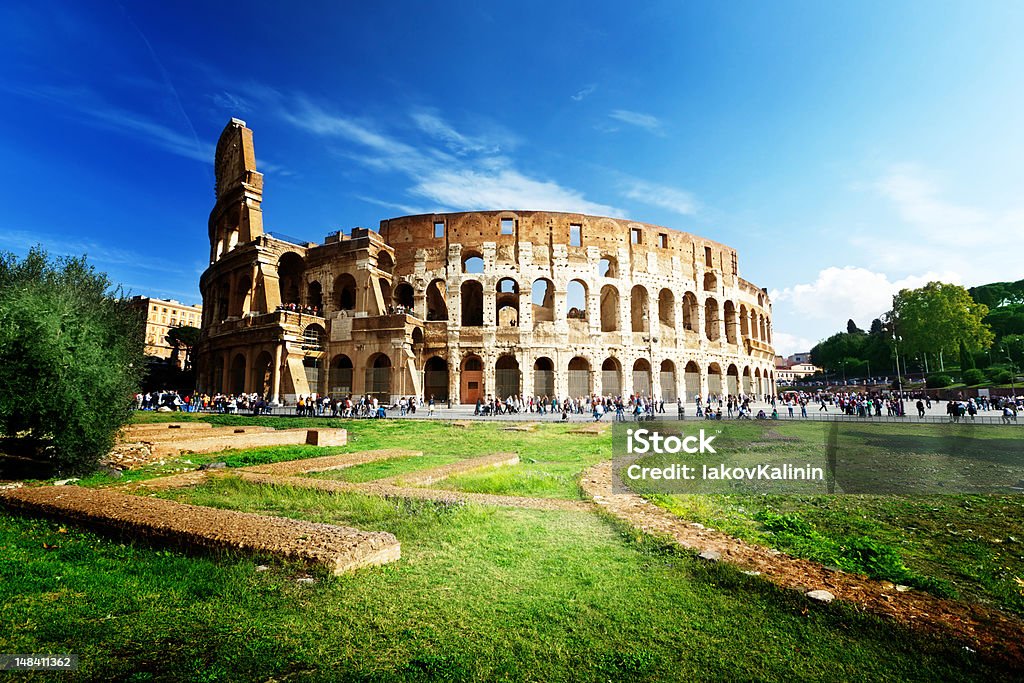 Colosseum em Roma, Itália - Royalty-free Coliseu Foto de stock