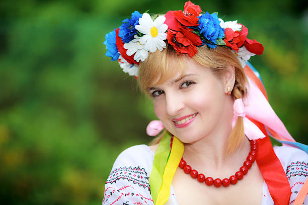 istock Portrait Happy Ukrainian woman 148412051