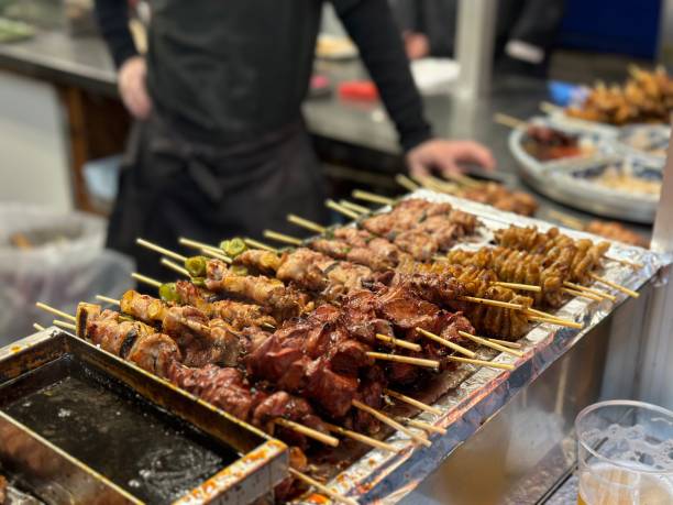 istock Grilled Yakitori Barbecue 1484138176