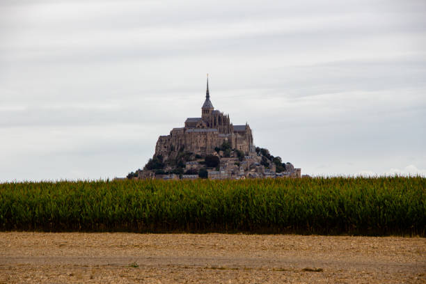 Le Mont-Saint-Michel, Normandy, France stock photo