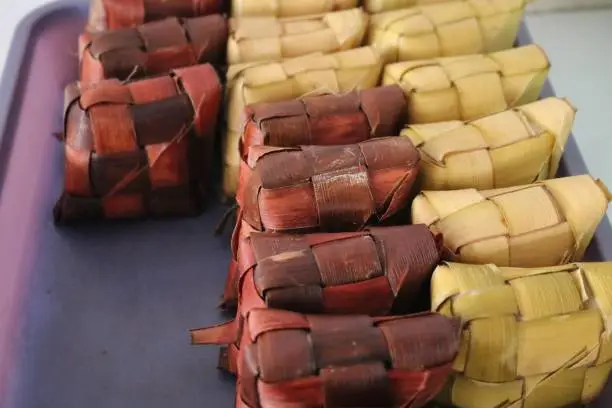 Ketupat is a typical Indonesian food that is available during Eid