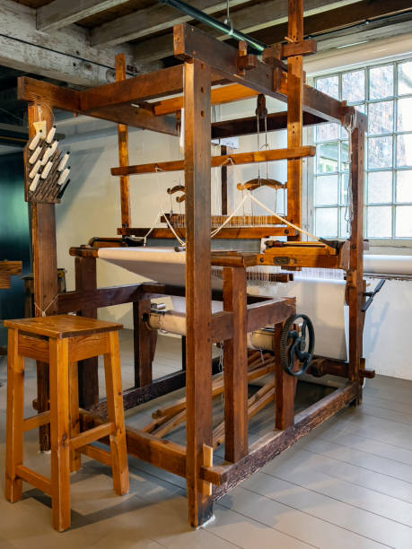 istock Industrial Heritage - Weaving Cotton 1484167453