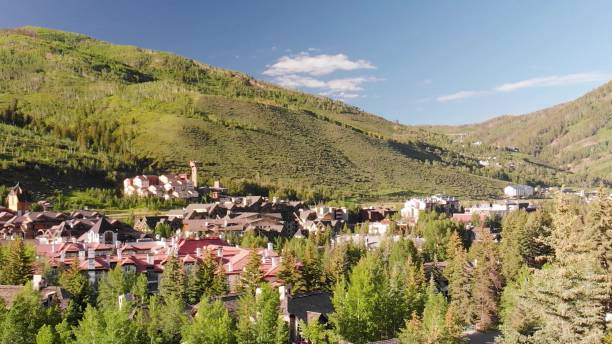 istock Aerial view of Vail, Colorado 1484214209