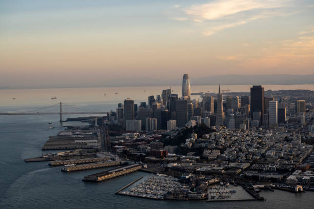 istock Helicopter view of San Francisco 1484218797