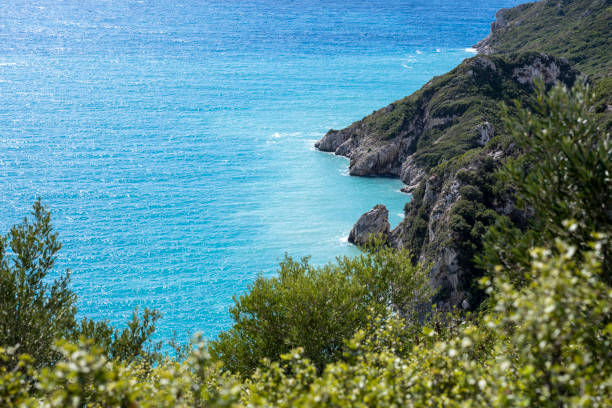 Beautiful landscapes of Corfu Island