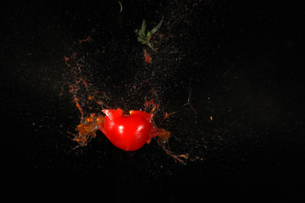 istock high speed photography tomato shot 1484223417