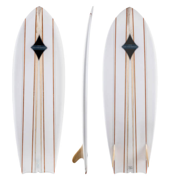 istock Surfboard isolated on white made by Ian Thompson Surf Shaper 1484227089