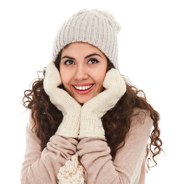 istock Happy winter girl 148423918