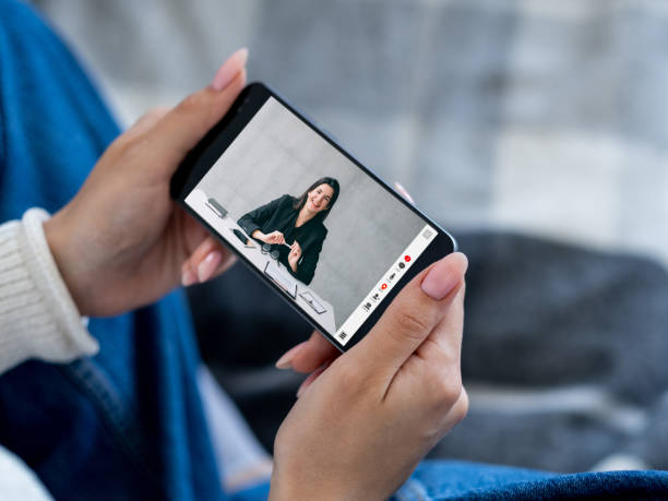 istock video call mobile chat smartphone business woman 1484245247