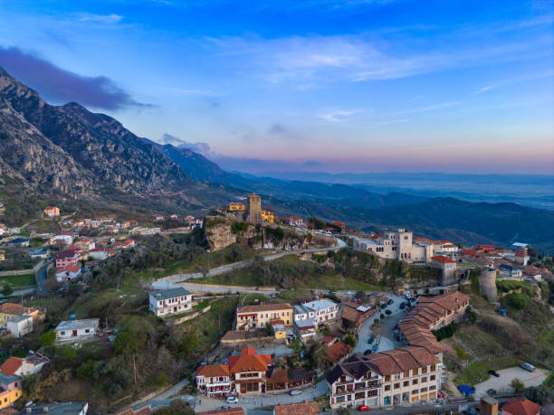 istock Kruja Albanian Old town 1484263060