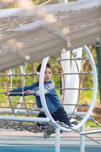 istock Asian boy playing outdoors 1484264763