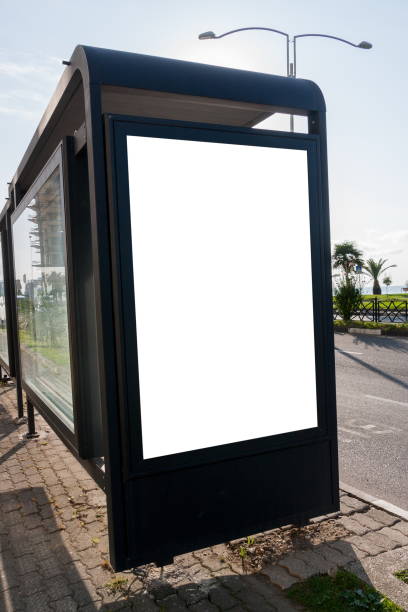 istock Billboard on the bus stop. Batumi . Georgia 1484268264