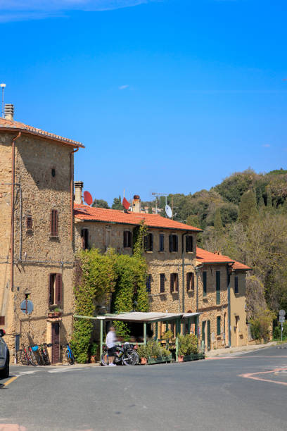 istock Casale Marittimo Tuscan town street 1484268862