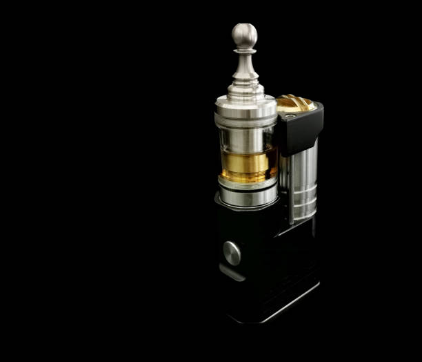 istock Advanced personal vaporizer or e-cigarette Vintage style, side by side style 1484271260