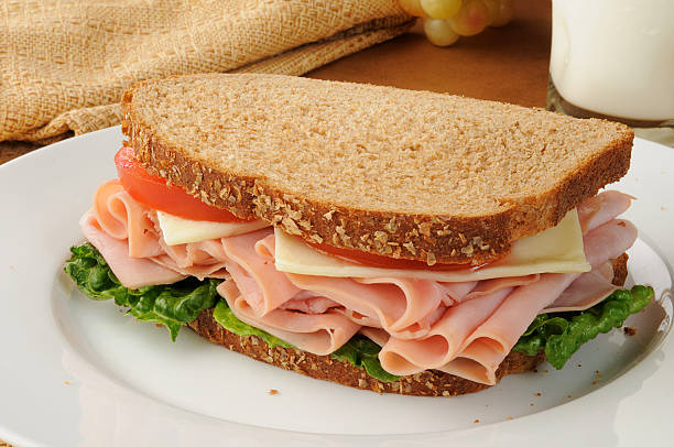 istock Ham and Swiss Sandwich 148427527