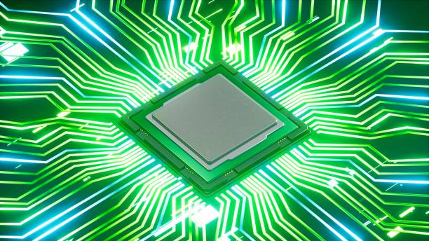 istock CPU on the electronic circuit motherboard close up view, 3d rendering 1484281767