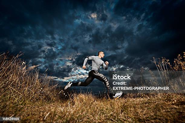 Outdoor Runner Stock Photo - Download Image Now - Active Lifestyle, Adult, Adults Only