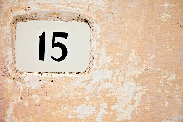 istock 15, Street Number On The Wall 148428603