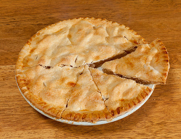 istock Freshly baked homemade apple pie 148428931