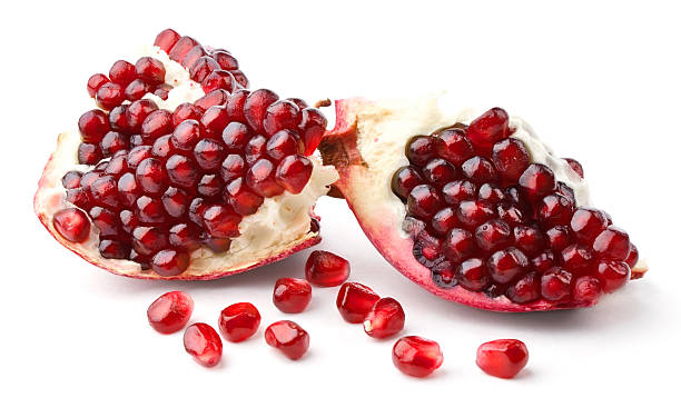 istock Part of pomegranate and seeds 148429300