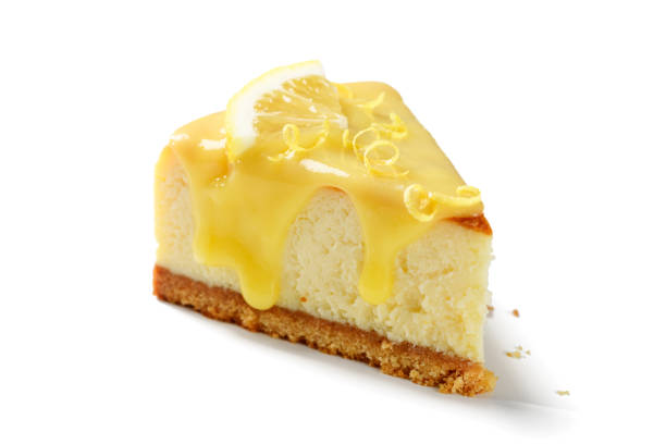 baked homemade lemon cheesecake