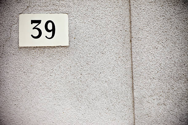istock 39, Street Number On The Wall 148429683