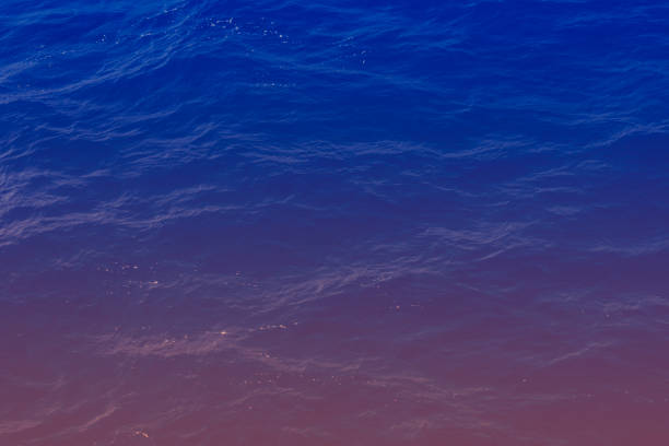 istock Creative layout made of Mediterranean sea surface with gradient colors. 1484308583