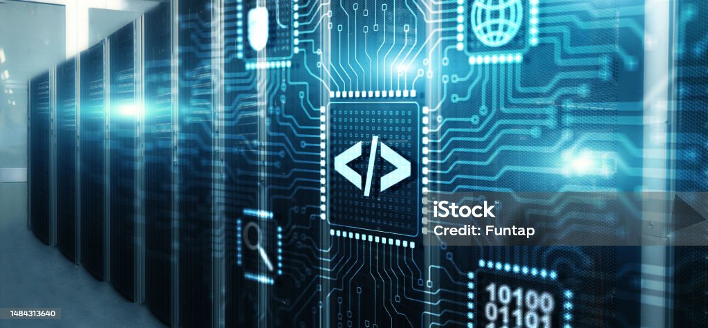 Software Developer Programming Code Program Development Concept Stock ...