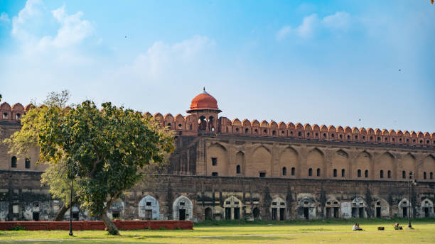 Red Fort also known as Lal Qila is located in New Delhi, India, UNESCO World Heritage Sites Red Fort also known as Lal Qila is located in New Delhi, India, UNESCO World Heritage Sites unesco organised group stock pictures, royalty-free photos & images