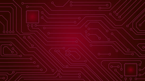 Vector Red Circuit 370+ 4k Red Wallpaper Illustrations, Royalty-Free Vector Graphics ...