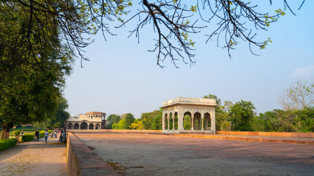 Red Fort also known as Lal Qila is located in New Delhi, India, UNESCO World Heritage Sites Red Fort also known as Lal Qila is located in New Delhi, India, UNESCO World Heritage Sites unesco organised group stock pictures, royalty-free photos & images