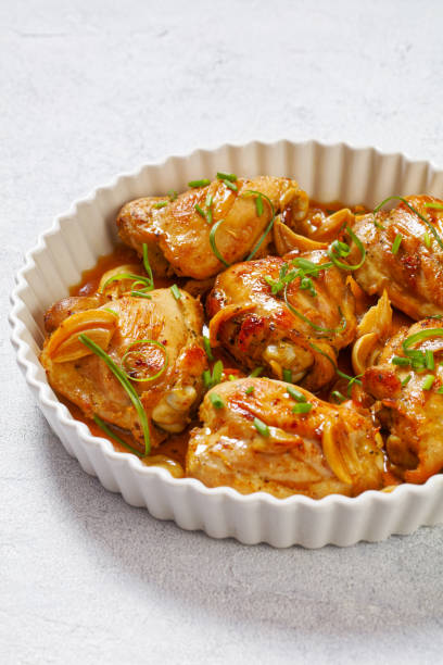 istock garlic rosemary thyme herbed baked chicken thighs 1484325638